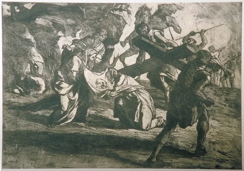 Via Crucis, Gesù Cristo asciugato dalla Veronica